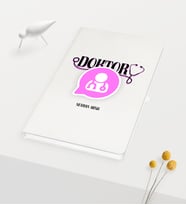 BK Gift Kişiye Özel Doktor Temalı Beyaz Defter - 12