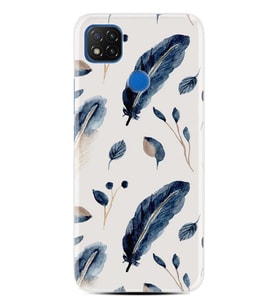 Kılıfland Xiaomi Redmi 9C Kılıf Silikon Resimli Kapak Leaf's Stok 1031