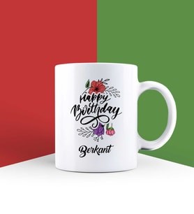 Kişiye Özel Happy Birthday Kupa Bardak 85742