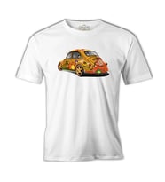 Bugs in Color Beyaz Erkek Tshirt
