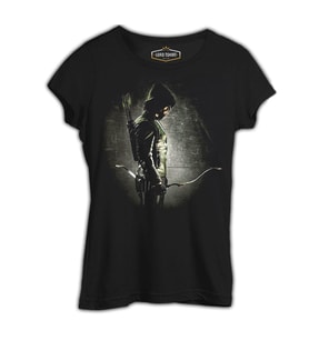 Arrow Siyah Kadın Tshirt