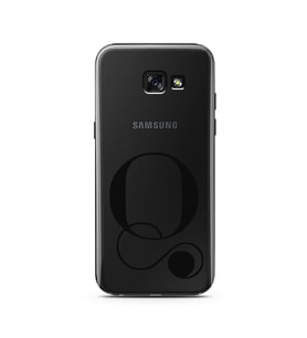 Samsung A5 (2015) Harf Tasarımlı Telefon Kılıfı Q-Harfi 