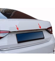 Skoda Superb Krom Bagaj Çıtası 2015 Üzeri Paslanmaz Çelik