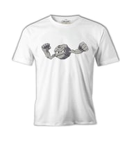Pokemon - Geodude Beyaz Erkek Tshirt