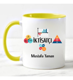 İktisatçı Kupa Bardağı Sarı