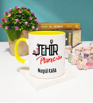 Şehir Plancısı Kupa Bardak Sarı