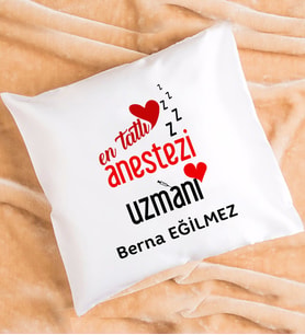 En Tatlı Anestezi Uzmanı Hediye Yastık