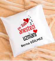 En Tatlı Anestezi Uzmanı Hediye Yastık