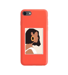Turuncu Lansman Kılıf iPhone 8