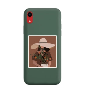 Koyu Yeşil Lansman Telefon Kılıfı Iphone XR