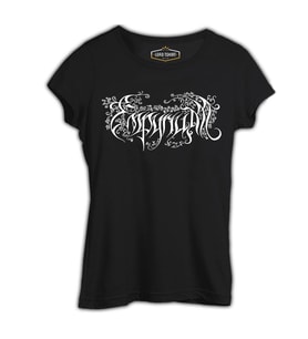 Empyrium - Logo Siyah Kadın Tshirt