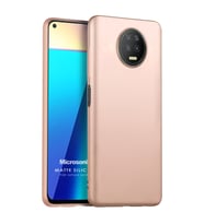 Microsonic Matte Silicone Infinix Note 7 Kılıf Gold
