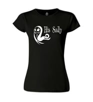 Her Sally His Jack - Sally Siyah Bayan Tshirt
