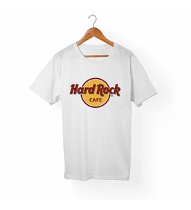 Hard Rock Cafe Beyaz Tişört