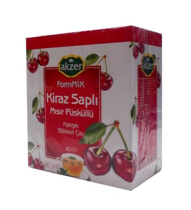 Kiraz Saplı Mısır Püsküllü Bitkisel Çay 60 Süzen Poşet
