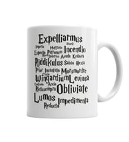 Harry Potter Spells Revealed Kupa  Bardak Porselen