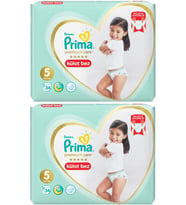 Prima Premium Care Külot Bebek Bezi Beden:5 (12-17Kg) 68 Adet Süper Ekonomik Pk