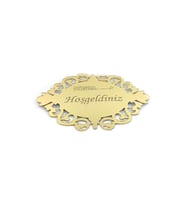 Pleksi Kapı Süsü 2 (Gold)