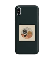 Siyah Lansman Telefon Kılıfı Iphone X