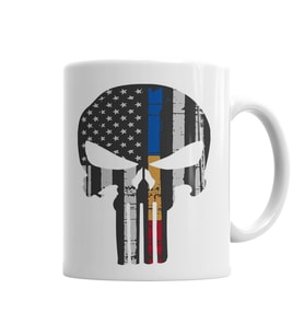 Justiceiro Kupa Bardak Porselen