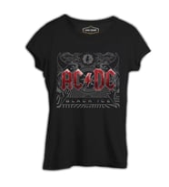AC DC - Black Ice Siyah Bayan Tshirt