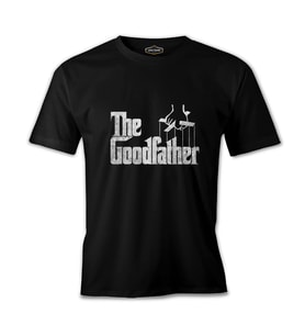The Goodfather Siyah Erkek Tshirt