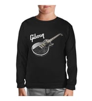 Gitar - Gibson 1 Siyah Çocuk Sweatshirt
