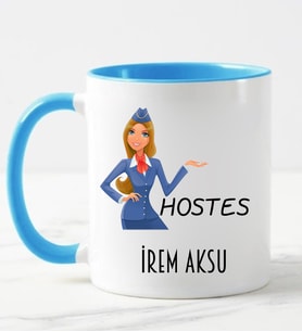 Hostes Kupa Bardağı Mavi