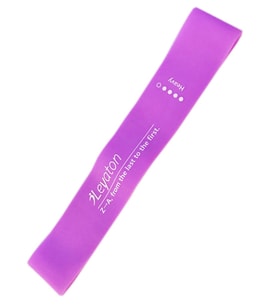 Latex Aerobik Band Orta Sert Direnç Lavanta Renk Lab400