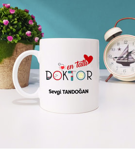 Mesajlı Doktor Kupa Bardak