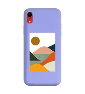 Lila Lansman Telefon Kılıfı Iphone XR