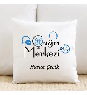 Çağrı Merkezi Görevlilerine Özel İsimli Yastık