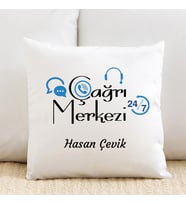 Çağrı Merkezi Görevlilerine Özel İsimli Yastık