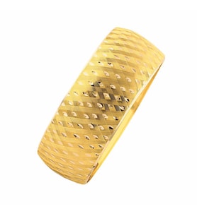 14 Ayar Altın Şarnelli Geniş Bilezik 18 Gram