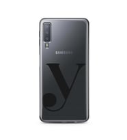 Samsung A7 (2018) Harf Tasarımlı Telefon Kılıfı Y-Harfi 