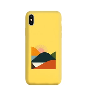 Sarı Lansman Kılıf iPhone XS Max