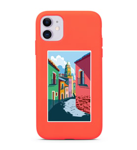 Turuncu Lansman Telefon Kılıfı Iphone 11
