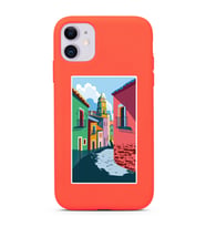 Turuncu Lansman Telefon Kılıfı Iphone 11