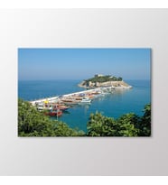 Arty Tablo Güvercinada Kalesi Kuşadası Tablo (Karışık)