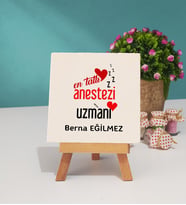 En Tatlı Anestezi Uzmanı Hediye Dekoratif Taş Baskı