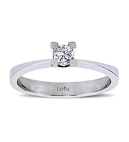 Lova 0,19 Karat Pırlanta Tektaş Yüzük - 1040013