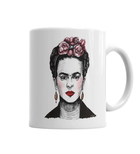 Frida Kahlo Kupa Bardak Porselen