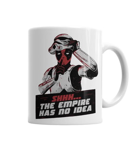 Deadpool Shhh Kupa Bardak Porselen