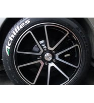 LASTİK YAZISI 8 adet  ACHILLES ORIJINAL1.SINIF KALİTE SOLMAZ STIKER
