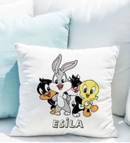 Looney Tunes Çizgi Film Yastığı Kişiye Özel
