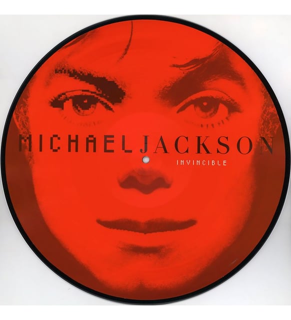 Michael Jackson Invincible Limited Edition Picture Disc Plak