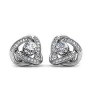 Monemel Swarovski Taşlı Küpe (Altın Kaplama) Sevgililer Günü Hediyes