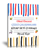 Okul Öncesi Çizgi Çalışmaları Kitap Seti (3 Kitap)