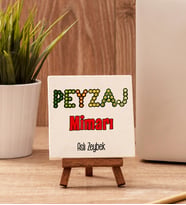 Peyzaj Mimarına Hediye Taş Dekor