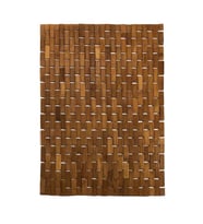 Bambu Banyo Paspası Ahşap Pas Pas 3080 (Kahverengi)